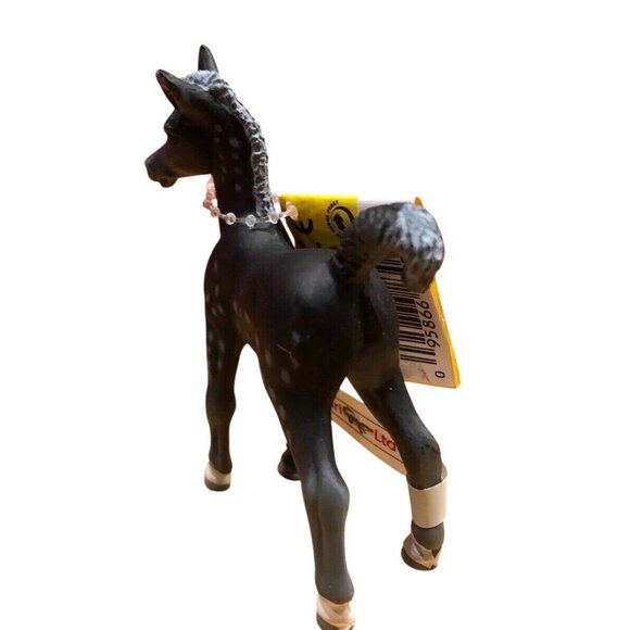 Safari Ltd Dapple Grey Arabian Foal Figure 3" W Tag 2307-29 Retired 1997 Vintage - Picture 4 of 12